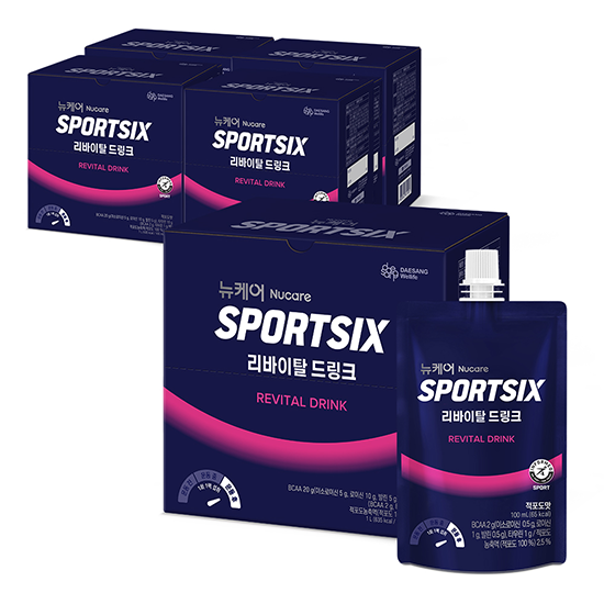 뉴케어 스포식스 리바이탈 드링크 (100ml×10팩)X5 _2