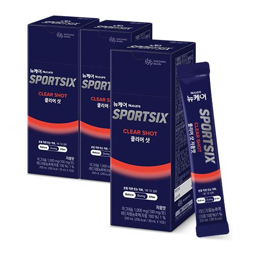 뉴케어 스포식스 클리어 샷 (20ml×10포)X3 _2