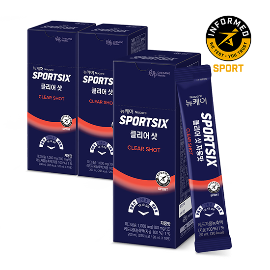 뉴케어 스포식스 클리어 샷 (20ml×10포)X3_2