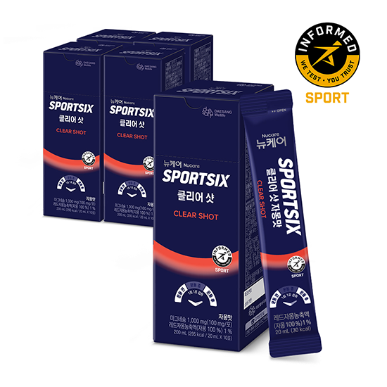 뉴케어 스포식스 클리어 샷 (20ml×10포)X5 _2