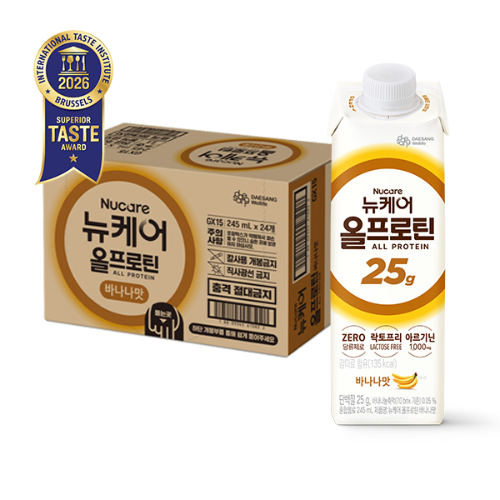 [특가] 뉴케어 올프로틴 바나나맛 245ml (24팩)