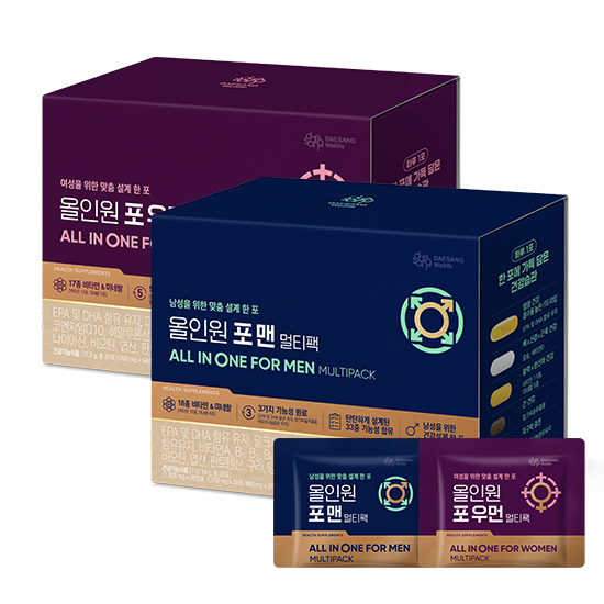 올인원 포 맨 멀티팩(28포) + 포 우먼 멀티팩(28포)