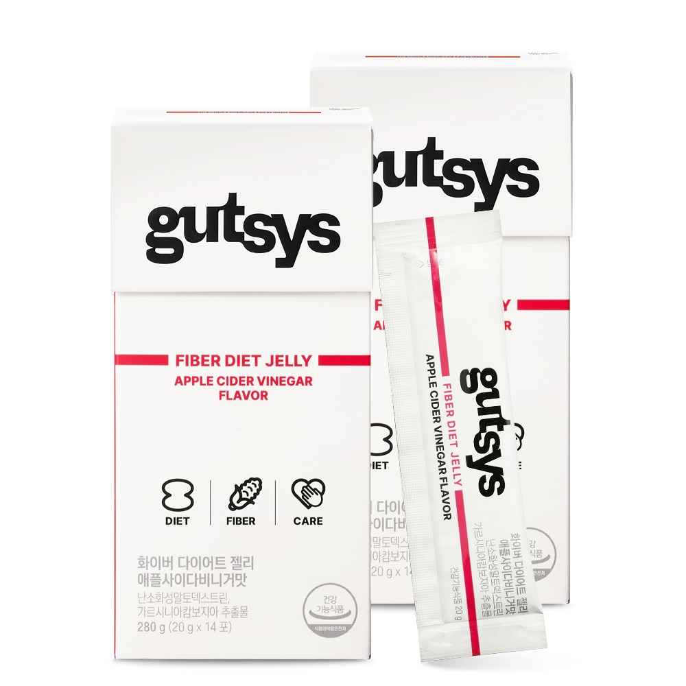 gutsys 것시스 화이버 다이어트 젤리 (20 gX14포)X2 /28일분_1