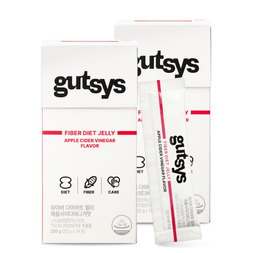 gutsys 것시스 화이버 다이어트 젤리 (20 gX14포)X2 /28일분