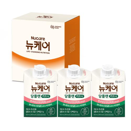 [체험팩] 당플랜 키드니 200ml (3입)