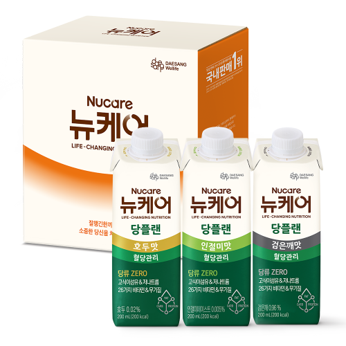 [체험팩] 당플랜 3종 체험팩 (호두맛/인절미맛/검은깨맛)