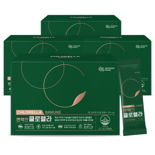 면역엔 클로렐라 (2.7 gx60포)X4 /120일분