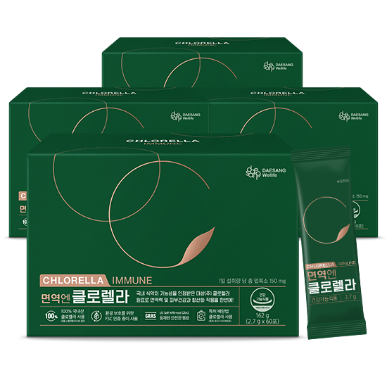 면역엔 클로렐라 (2.7 gx60포)X4 /120일분 + 적립금 3,000원 증정_2