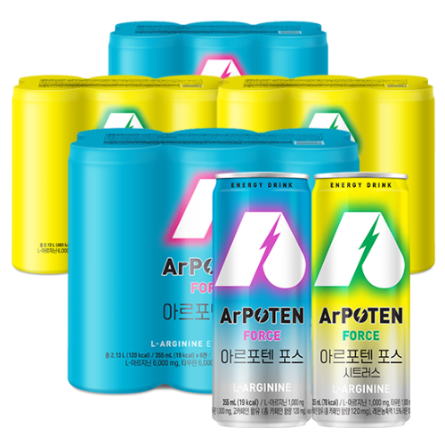 아르포텐(ArPOTEN) 포스 (12입) + 아르포텐(ArPOTEN) 포스 시트러스 (12입)