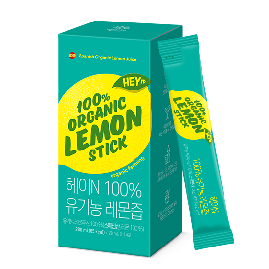 [브랜드위크] 헤이N 100% 유기농 레몬즙 (20ml x 14포) 