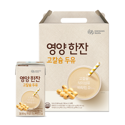 영양 한잔 고칼슘 두유 150ml (24팩)