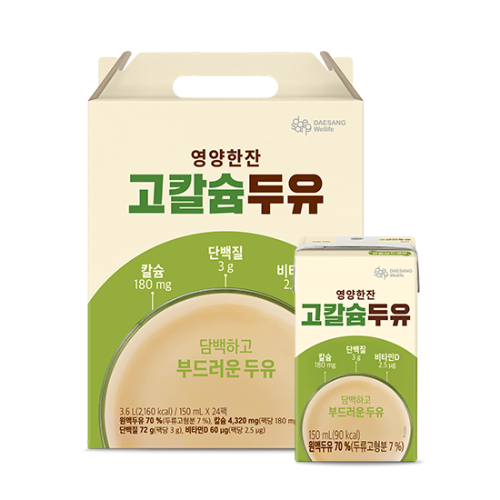 영양 한잔 고칼슘 두유 150ml (24팩)