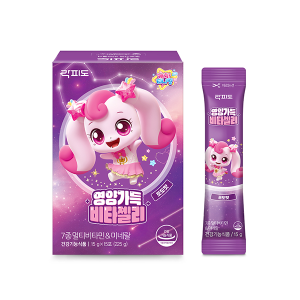 락피도 캐치티니핑 시즌5 영양가득 비타젤리 (15포) /15일분_1