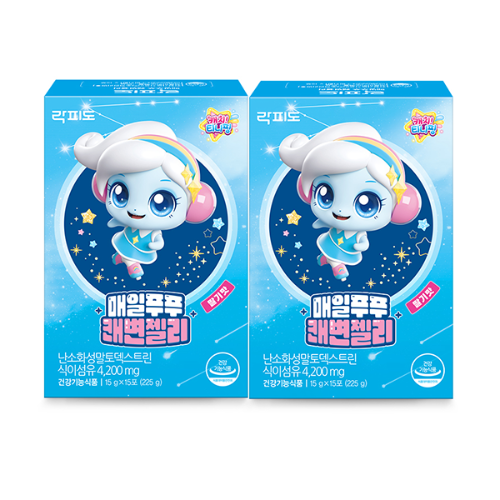 락피도 캐치티니핑 시즌5 매일푸푸 쾌변젤리 (15포)X2 /30일분