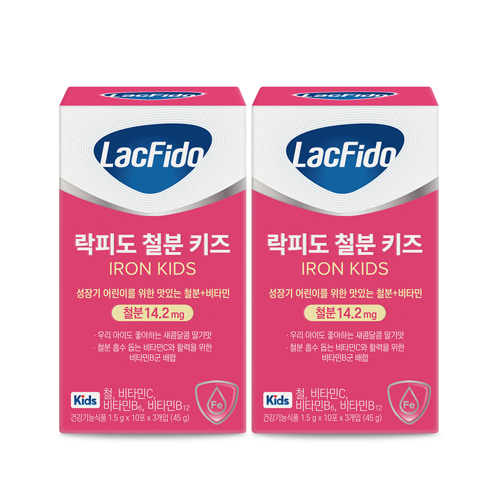 락피도 철분 키즈 2박스(60일분) + 적립금 1,000원 증정 + 티니핑 아르기닌 스틱 젤리 1개 증정_3