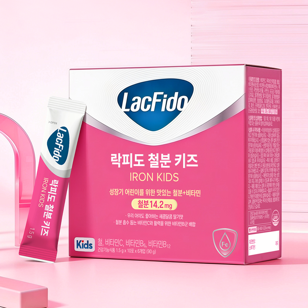 락피도 철분 키즈 2박스(120일분) + 적립금 2,000원 증정 + 티니핑 아르기닌 스틱 젤리 1개 증정_6