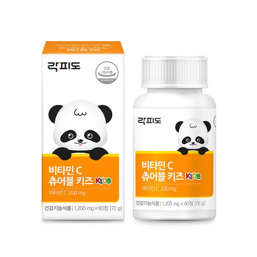 락피도 비타민C 츄어블 키즈 (60정) /30일분