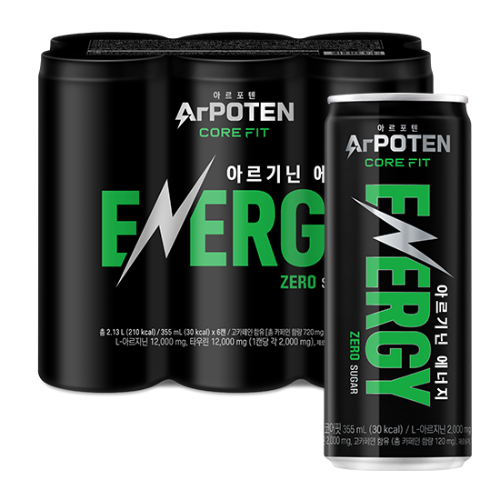 [12월 이벤트] 아르포텐(ArPOTEN) 코어핏 (6입)X1 / 총 6캔