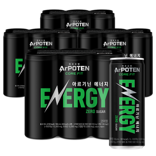 아르포텐(ArPOTEN) 코어핏 (6입)X4 / 총 24캔