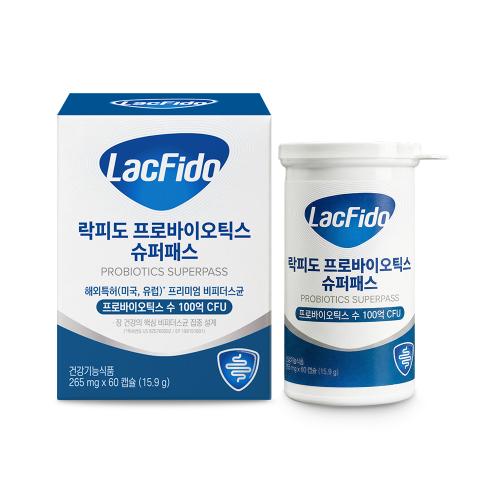 락피도 프로바이오틱스 슈퍼패스 (60캡슐) /60일분