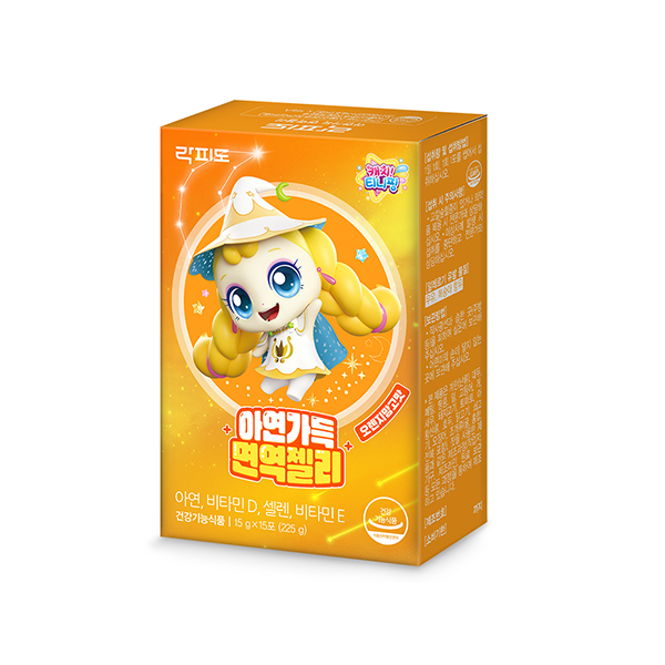 락피도 캐치티니핑 시즌5 아연가득 면역젤리 (15포) /15일분_2