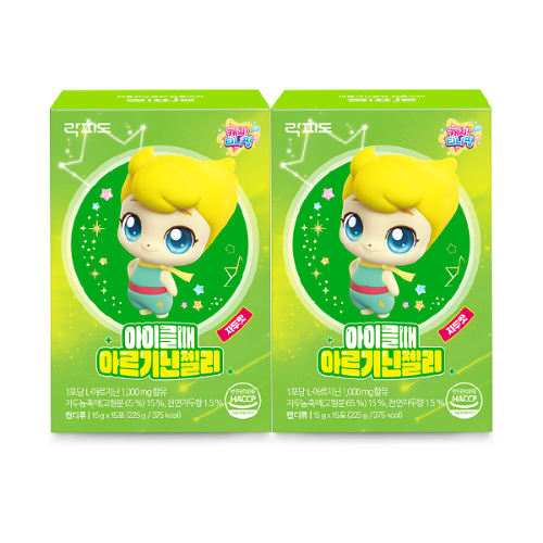 락피도 캐치티니핑 시즌5 아이클때 아르기닌젤리 (15포)X2 /30일분