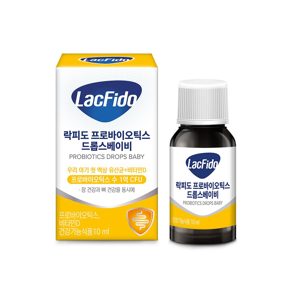 락피도 프로바이오틱스 드롭스 베이비 1박스 (40일분) + 적립금 1,000원 증정 + 티니핑 아르기닌 스틱 젤리 1개 증정_3