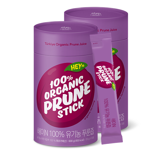 [2026 새해 루틴 특가] 헤이N 100% 유기농 푸룬즙 600g (20g x 30포)X2 + 적립금 2,000원 증정_2