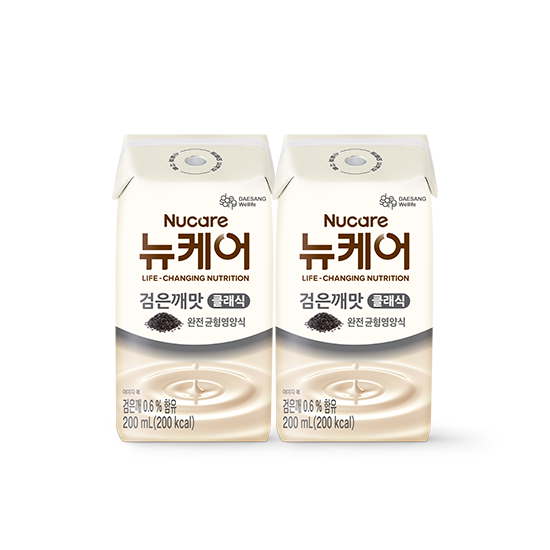 [뉴케어 8월 특가] 뉴케어 검은깨맛 클래식 (빨대형_플라스틱절감) 200ml (48팩)