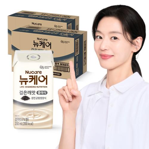 [뉴케어 썸머페스타] 뉴케어 검은깨맛 클래식 (빨대형_플라스틱절감) 200ml (48팩)