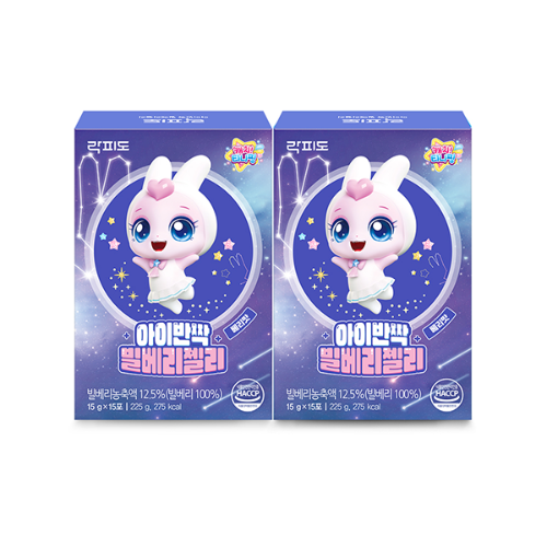 락피도 캐치티니핑 시즌5 아이반짝 빌베리젤리 (15포)X2 /30일분