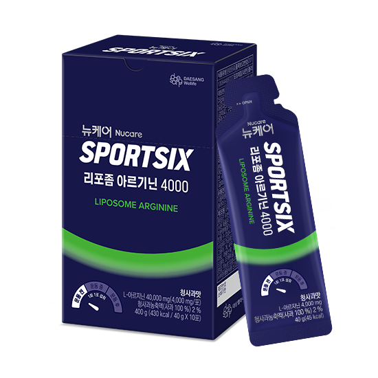 뉴케어 스포식스 리포좀 아르기닌 4000 (40gX10포) /10회분_2