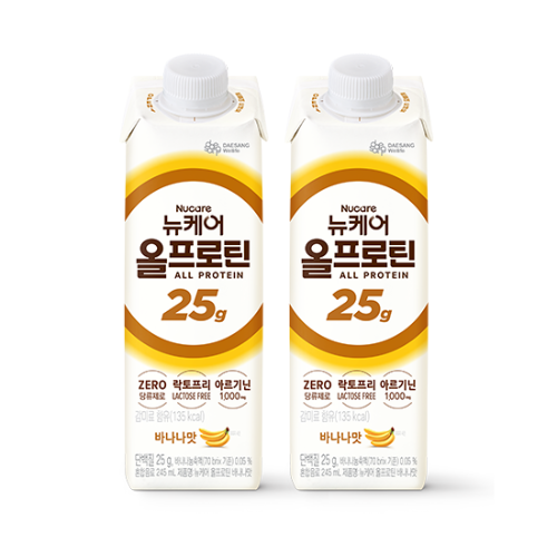 뉴케어 올프로틴 바나나맛 245ml (48팩)