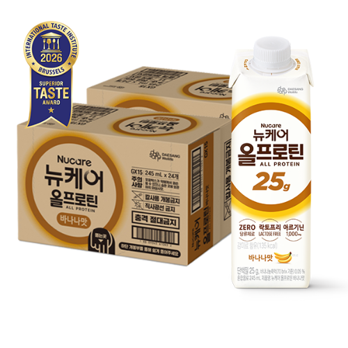 뉴케어 올프로틴 바나나맛 245ml (48팩)