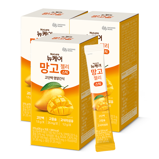 뉴케어 망고젤리 스틱 (25g x 15포)X3_1