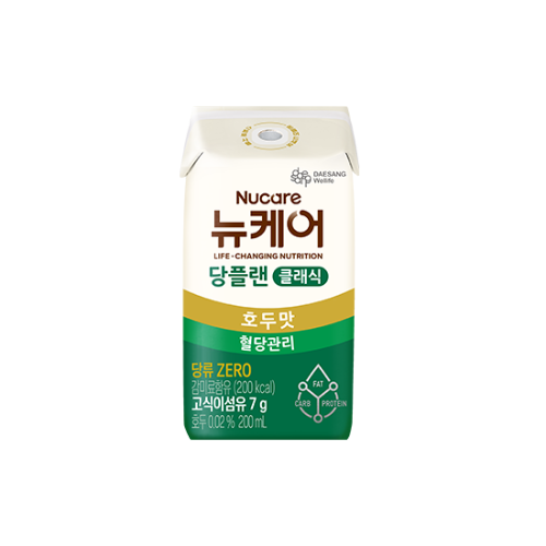 당플랜 호두맛 클래식 (빨대형_플라스틱절감) 200ml (24팩) 