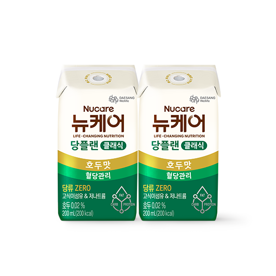 [뉴케어 8월 특가] 당플랜 호두맛 클래식 (빨대형_플라스틱절감) 200ml (48팩) _1