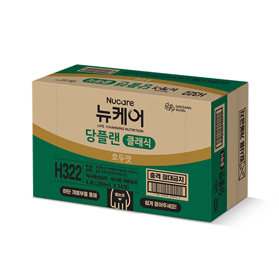 [뉴케어 8월 특가] 당플랜 호두맛 클래식 (빨대형_플라스틱절감) 200ml (48팩) _2