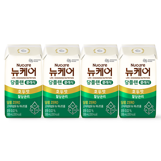 당플랜 호두맛 클래식 (빨대형_플라스틱절감) 200ml (96팩)_1