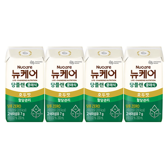 당플랜 호두맛 클래식 (빨대형_플라스틱절감) 200ml (96팩)_1