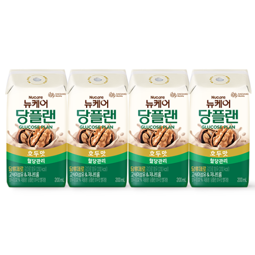 당플랜 호두맛 빨대형 200ml (96팩)