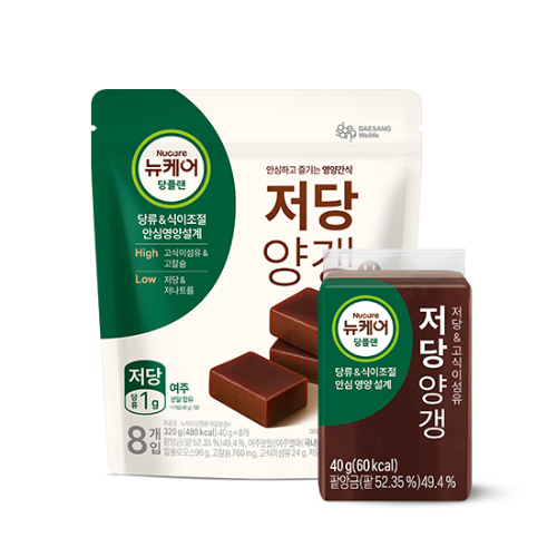 [뉴케어 봄이벤트] 당플랜 저당양갱 (40gX8입)