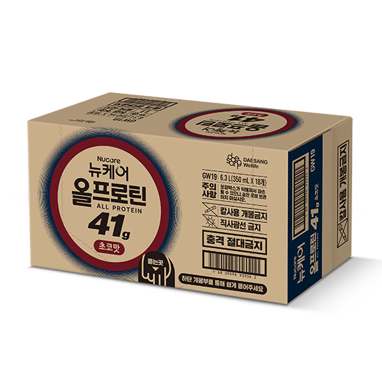 [핫딜특가] 뉴케어 올프로틴 41g 350ml 초코맛 (18팩)_2