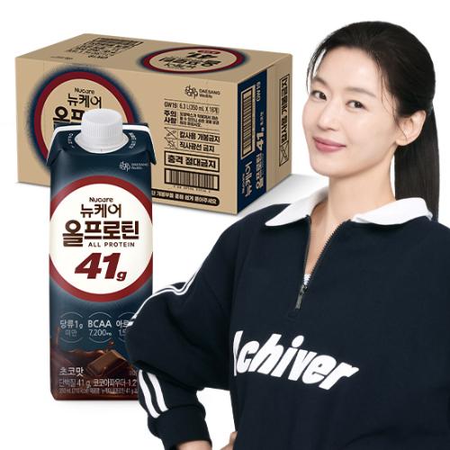 뉴케어 올프로틴 41g 350ml 초코맛 (18팩) 