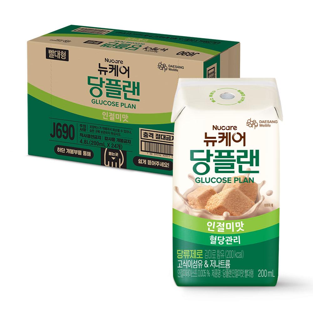 당플랜 인절미맛 빨대형 200ml (24팩)