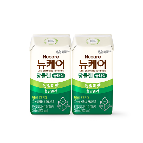 [뉴케어 8월 특가] 당플랜 인절미맛 클래식 (빨대형_플라스틱절감) 200ml (48팩) _1