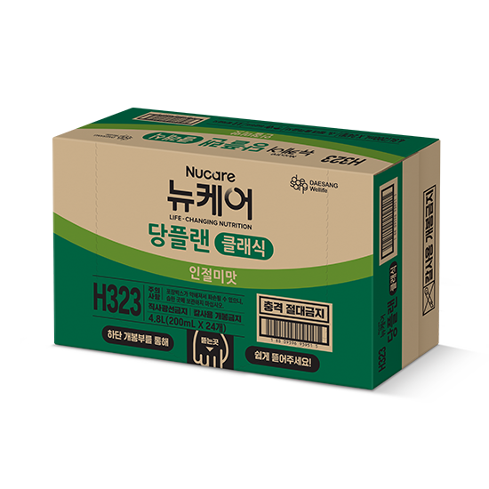 [뉴케어 8월 특가] 당플랜 인절미맛 클래식 (빨대형_플라스틱절감) 200ml (48팩) _2