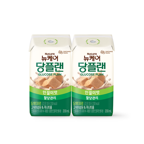  당플랜 인절미맛 빨대형 200ml (48팩)
