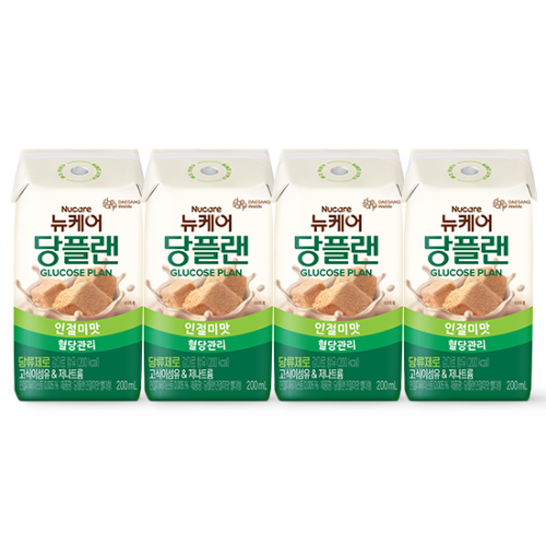 당플랜 인절미맛 빨대형 200ml (96팩)