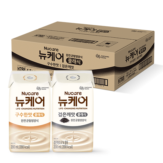 [뉴케어 추석 선물대첩]뉴케어 클래식 반반세트(구수한맛+검은깨맛) 200ml (24팩) _2